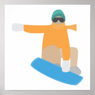 Snowboarder Poster