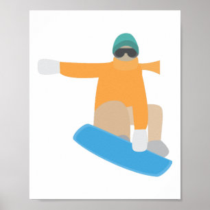 Snowboarder Poster