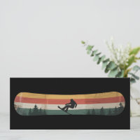 Snowboarder Retro Winter Sports Gift