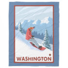 Snowboarder Scene - Washington