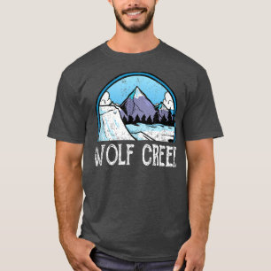 Snowboarder Snowboarding Oregon Wolf Creek Skier S T-Shirt