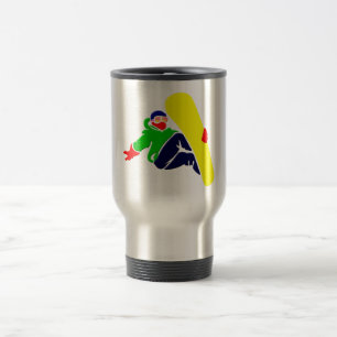 Snowboarder Travel Mug