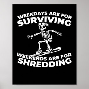 Snowboarder - Winter Sports Snowboarding Snowboard Poster