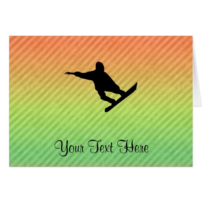 Snowboarding (Front Horizontal)