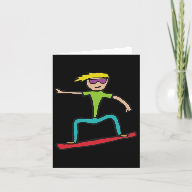 Snowboarding 2  card (Front)