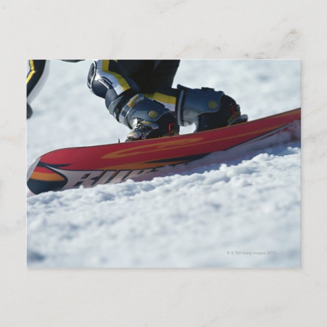 Snowboarding 4 postcard (Front)