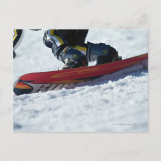 Snowboarding 4 postcard