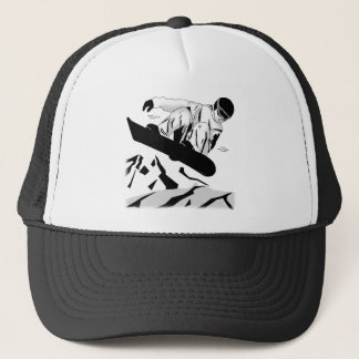 Snowboarding 5 trucker hat