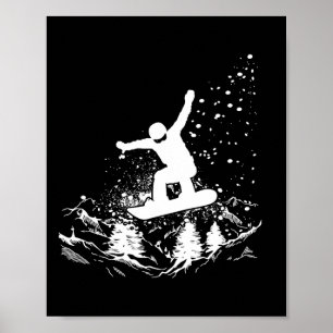 Snowboarding Adventure Winter Sports Design For Me Poster