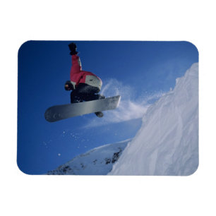 Snowboarding at Snowbird Resort, Utah (MR) Magnet