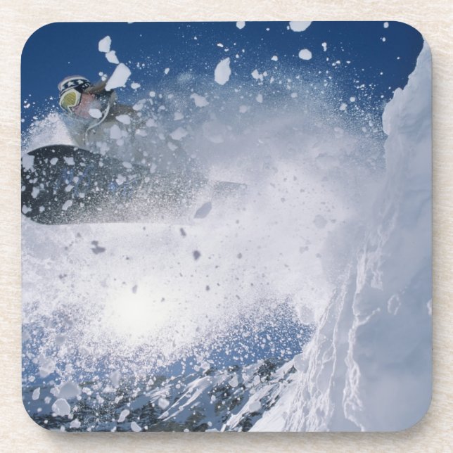 Snowboarding at Snowbird Resort, Wasatch Coaster (Front)