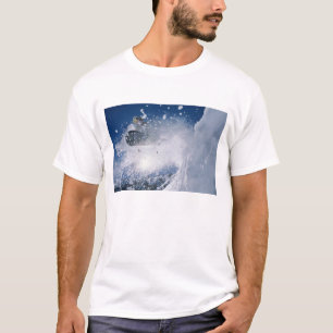 Snowboarding at Snowbird Resort, Wasatch T-Shirt