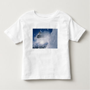 Snowboarding at Snowbird Resort, Wasatch Toddler T-Shirt