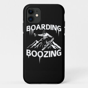 Snowboarding Boozing Case-Mate iPhone Case