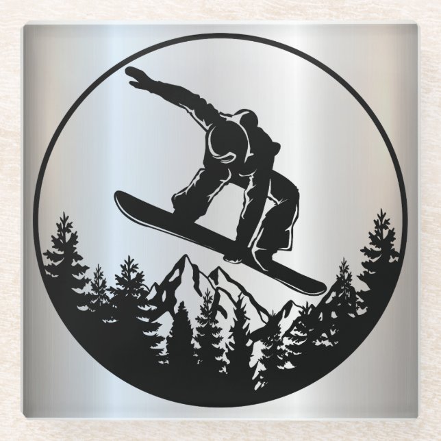 Snowboarding Coaster (Front)