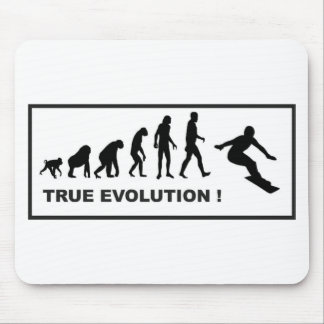 snowboarding evolution mouse pad
