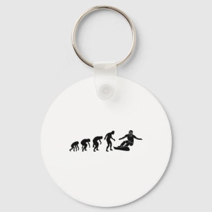 Snowboarding Evolution – Snowboard Lovers Winter S Key Ring