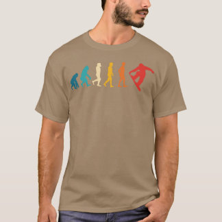 Snowboarding Evolution Snowboarder Snowboard Winte T-Shirt