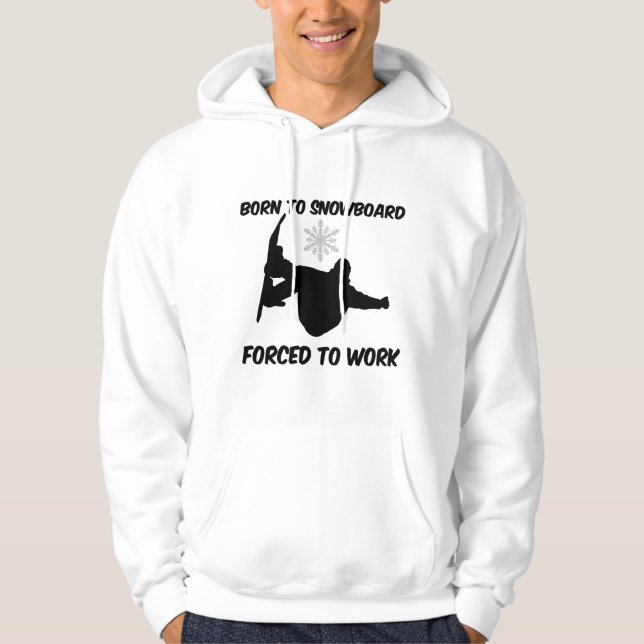 Snowboarding Hoodie (Front)