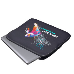 Snowboarding Laptop Sleeve Bag 13"
