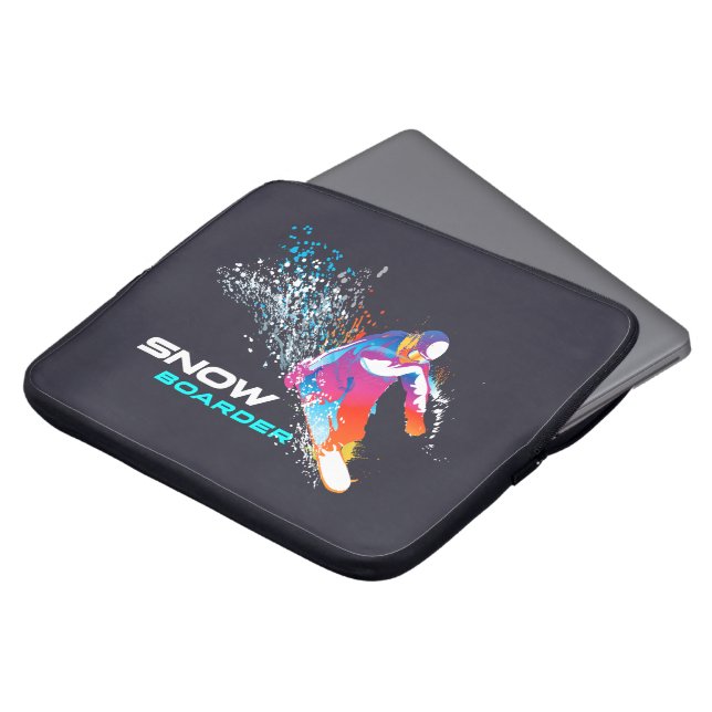 Snowboarding | Laptop Sleeve Bag 15" (Front Top)