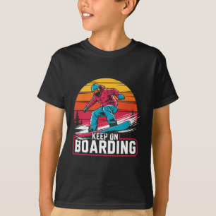Snowboarding Lover Humour Design Funny Snowboarder T-Shirt