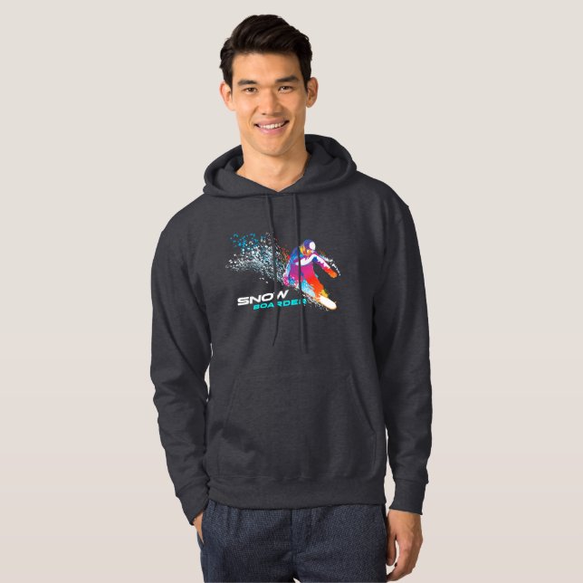 Snowboarding | Men's Hoodie (Front Full)