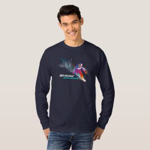 Snowboarding   Men's Long Sleeve T-Shirt