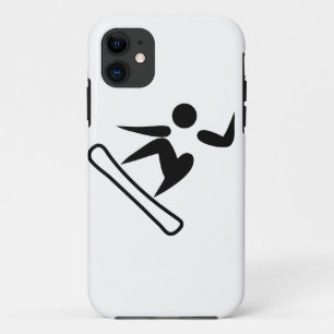 Snowboarding Pictograph Case-Mate iPhone Case