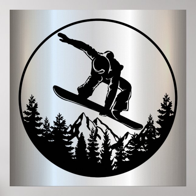Snowboarding Poster (Front)