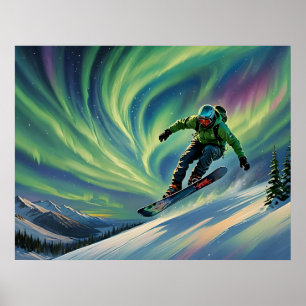 Snowboarding Poster