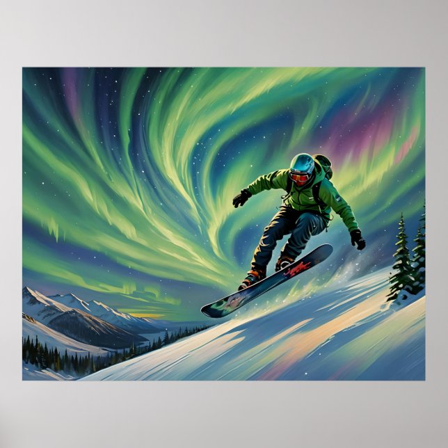 Snowboarding Poster (Front)