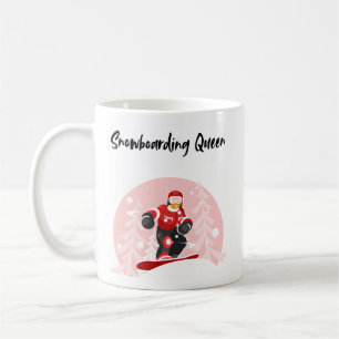 Snowboarding Queen Coffee Mug