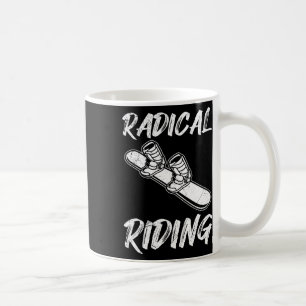 Snowboarding Radical Boarding Funny Kids Snowboard Coffee Mug