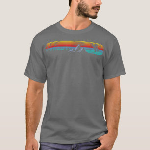 Snowboarding Retro Style For Snowboarder T-Shirt