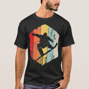 Snowboarding retro style snowboarder T-Shirt