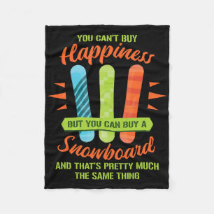 Snowboarding Skiing Funny Snowboard Snowboarder Gi Fleece Blanket