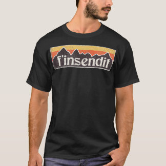 Snowboarding skiing Send it finsendit funny  T-Shirt
