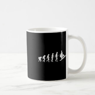 Snowboarding Skiing Snowboarder Winter Funny Evolu Coffee Mug