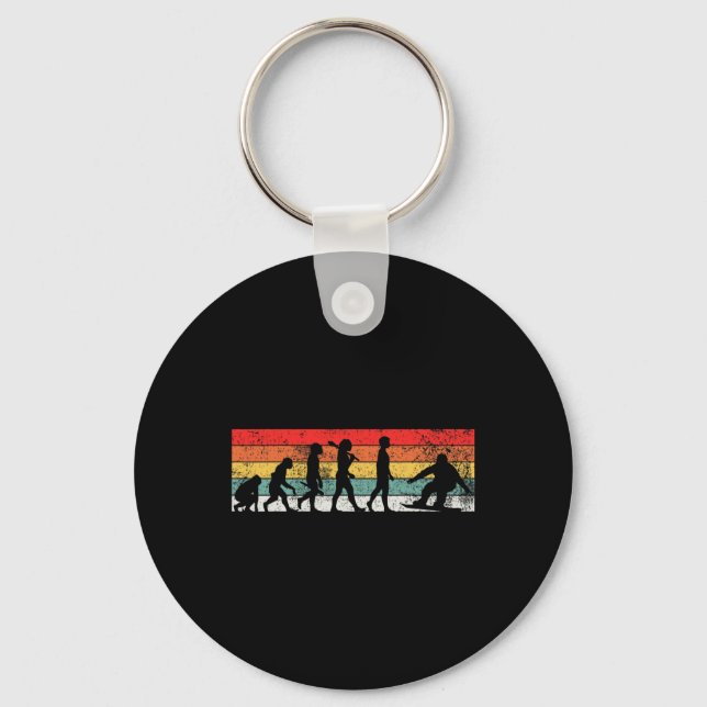 Snowboarding Snowboard 15  Key Ring (Front)