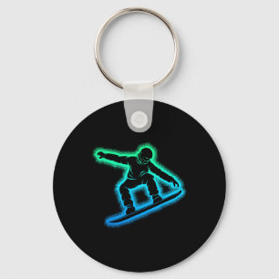 Snowboarding Snowboard Boys Kids Mens  Key Ring