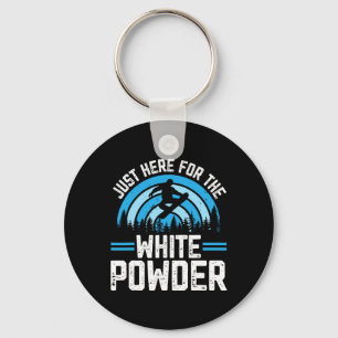 Snowboarding Snowboard Outfit Just Here For The Wh Key Ring