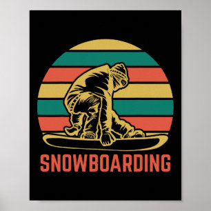 Snowboarding Snowboard Poster