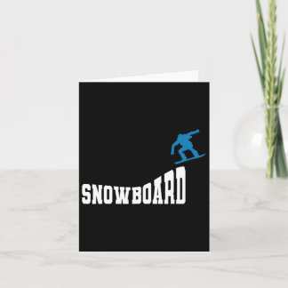 Snowboarding Snowboard Vintage Retro Snowboard 2  Card