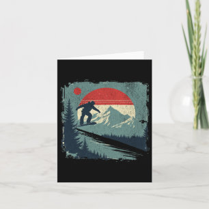Snowboarding Snowboarder 4 Card