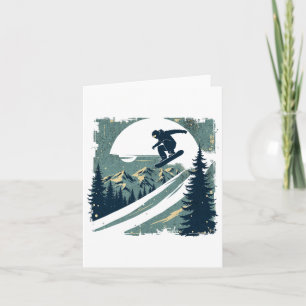 Snowboarding Snowboarder 8  Card