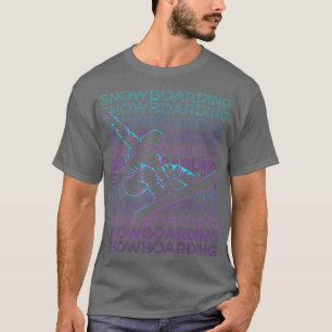 Snowboarding Snowboarder Snowboard Retro T-Shirt