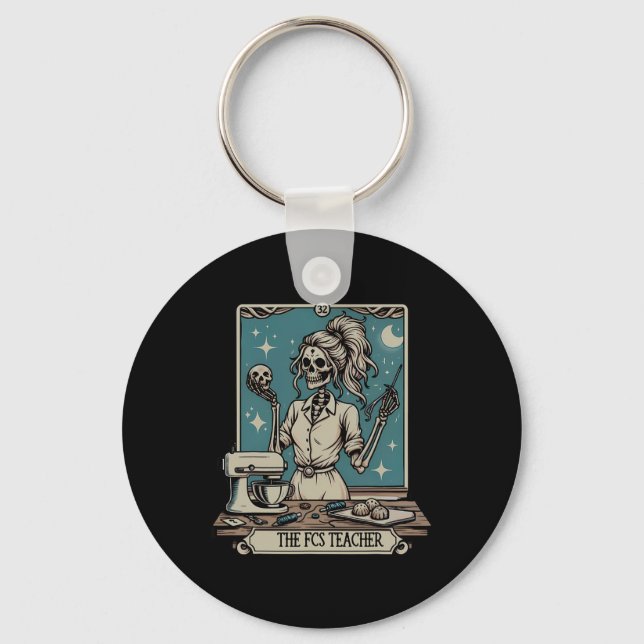 Snowboarding Snowborder Off Piste Tree  Key Ring (Front)