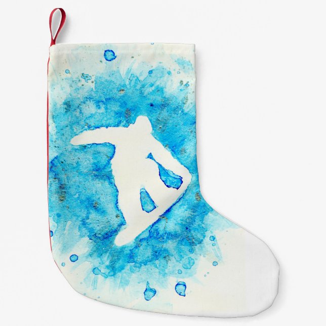 Snowboarding stocking (Front)