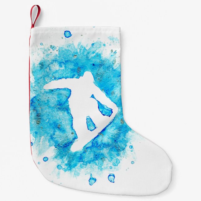 Snowboarding stocking (Front)